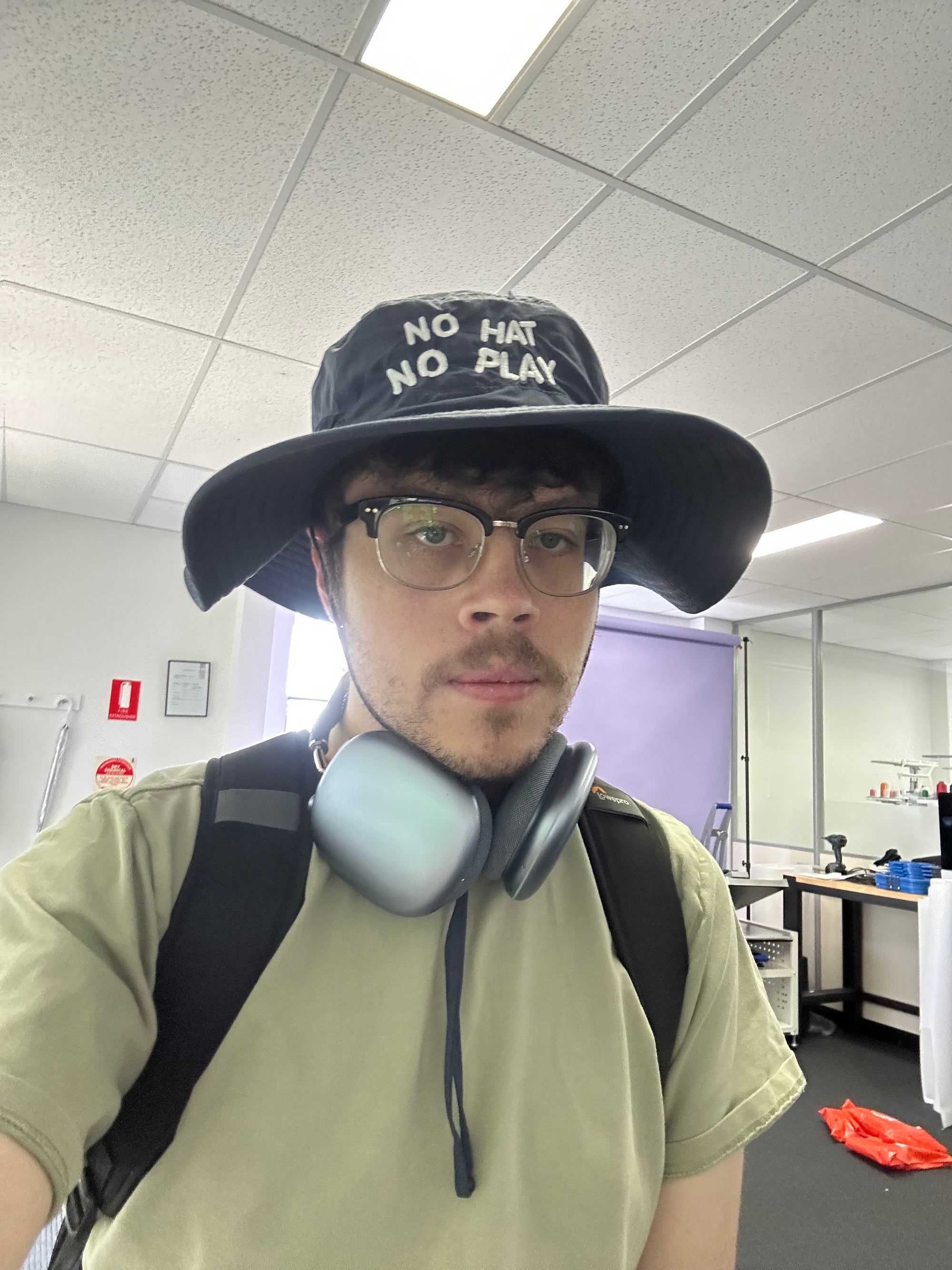 NO HAT NO PLAY - Wide brim hat