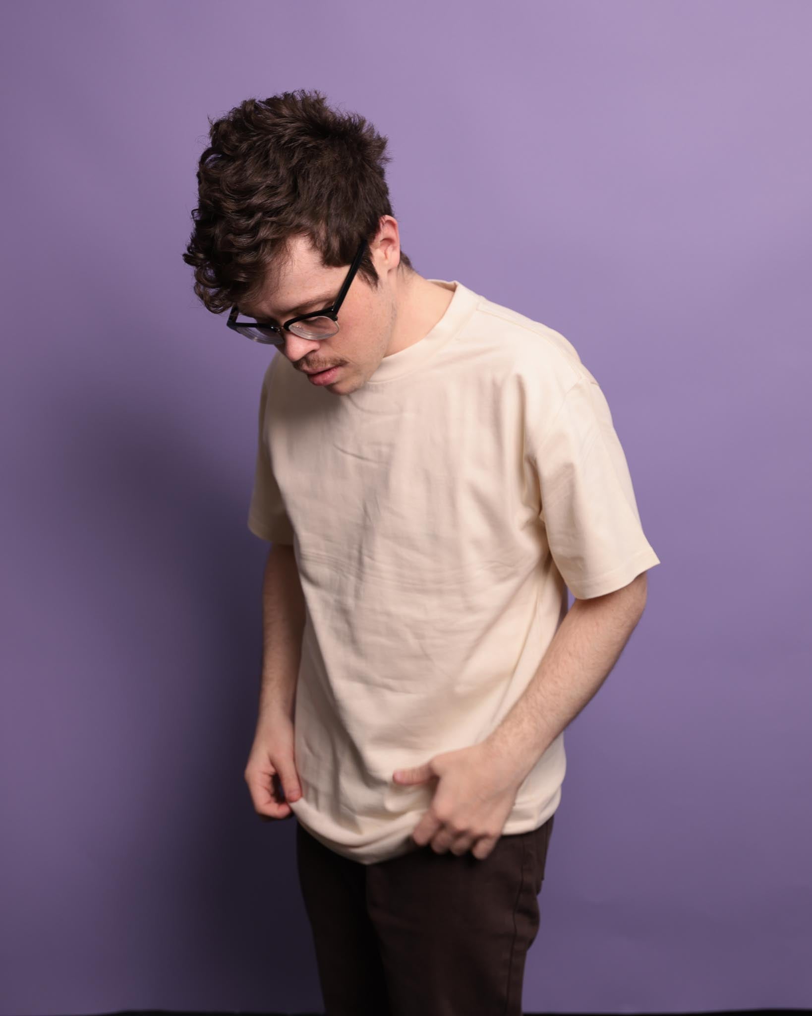 CUSTOM Men's Heavyweight Kid's Drawing T-Shirt