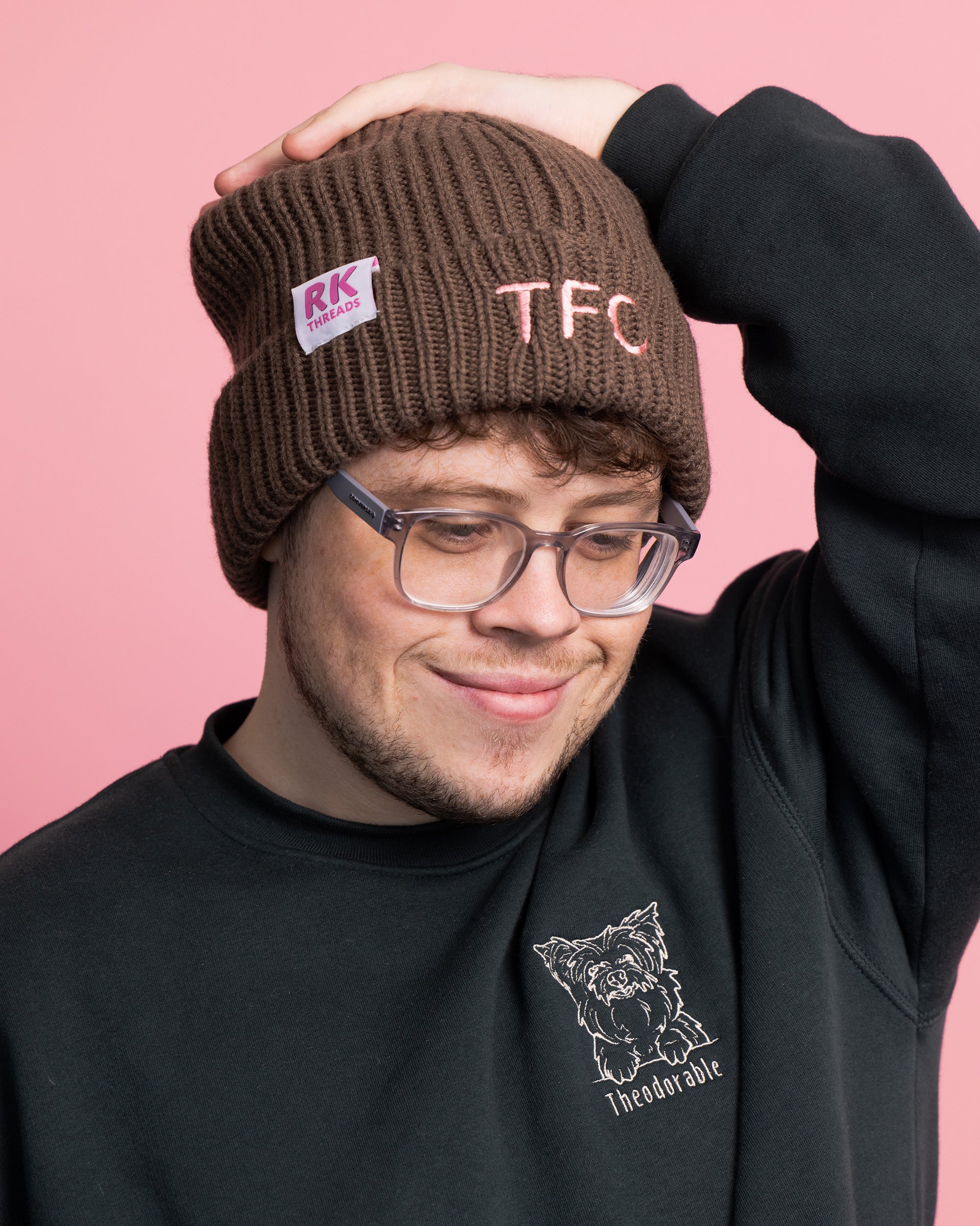 CUSTOM KID'S DRAWING KNIT BEANIE