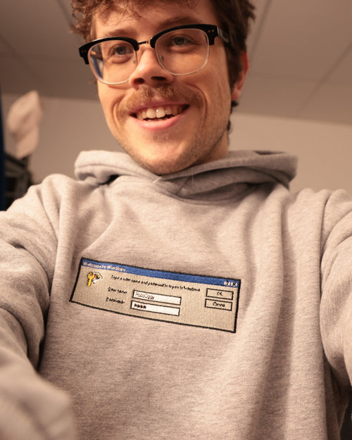 Windows 95 Login Hoodie