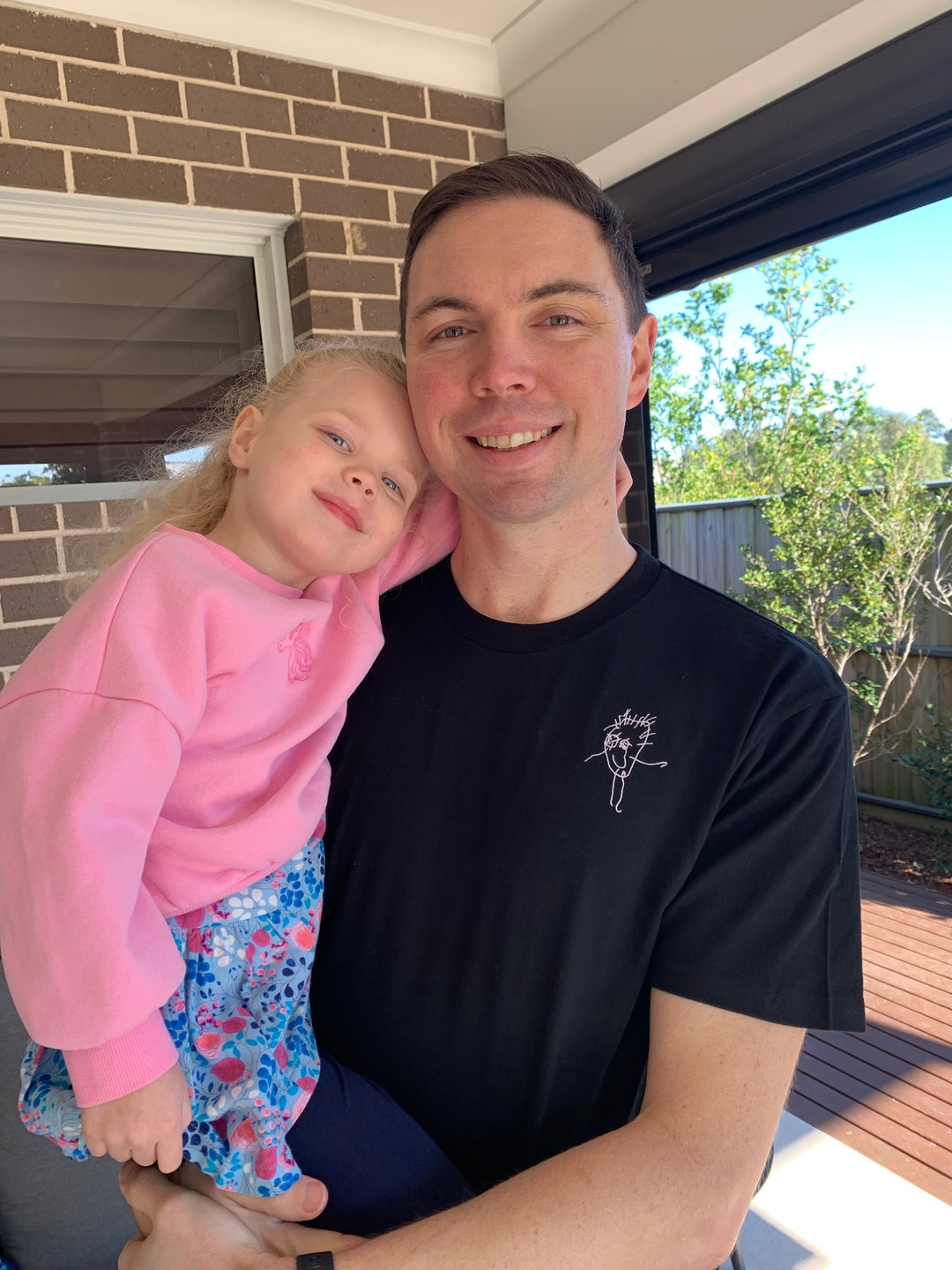 CUSTOM Men's Minus Kid's Drawing T-Shirt