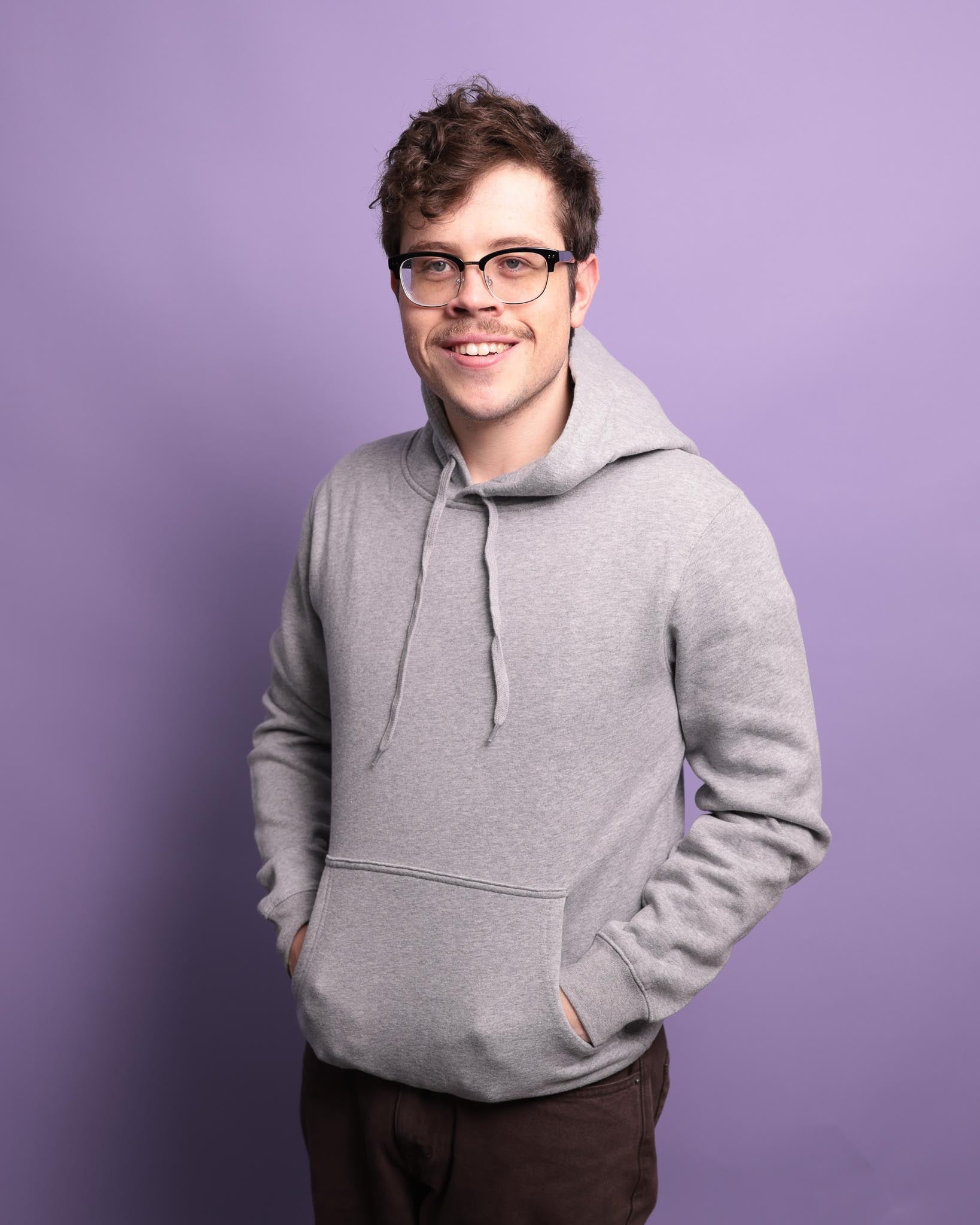 CUSTOM Men's Line Drawing Hoodie