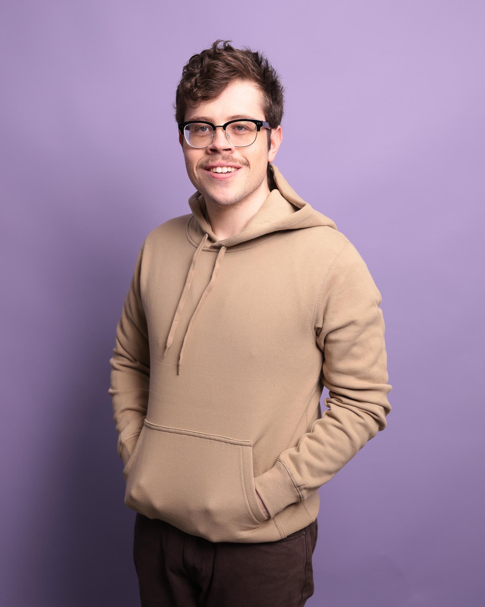 CUSTOM Men's Line Drawing Hoodie