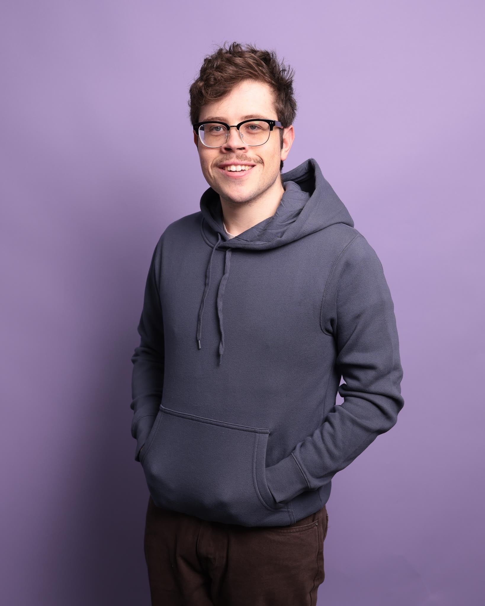 CUSTOM Men's Line Drawing Hoodie