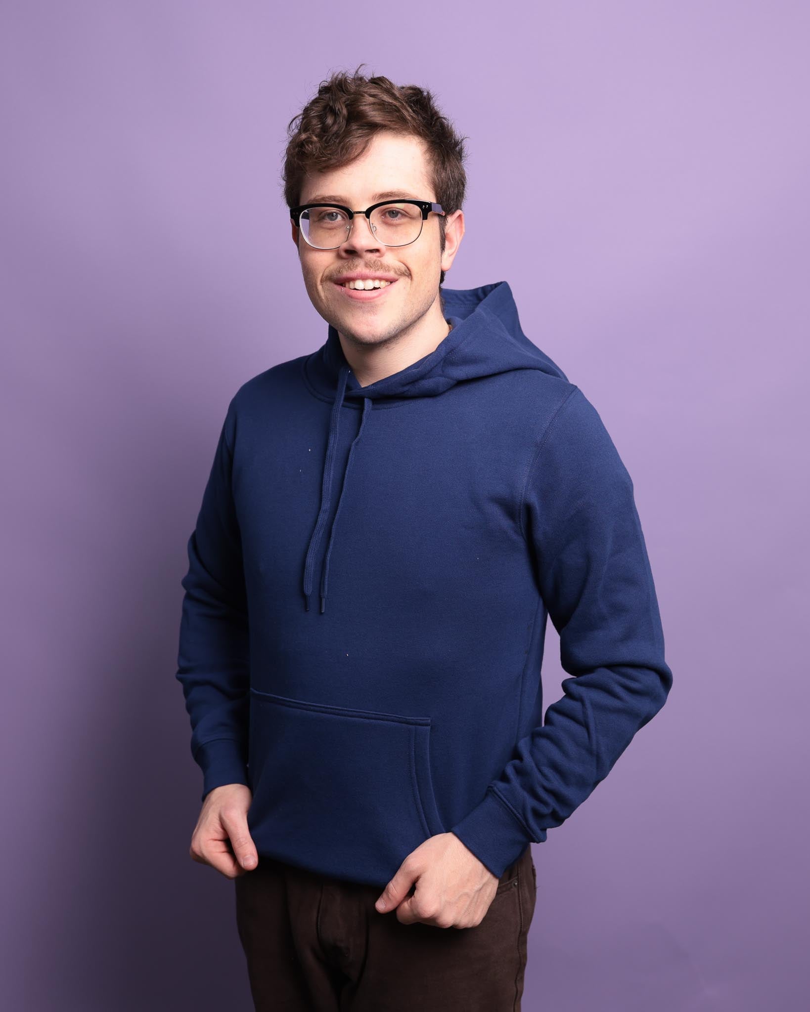 CUSTOM Men's Line Drawing Hoodie