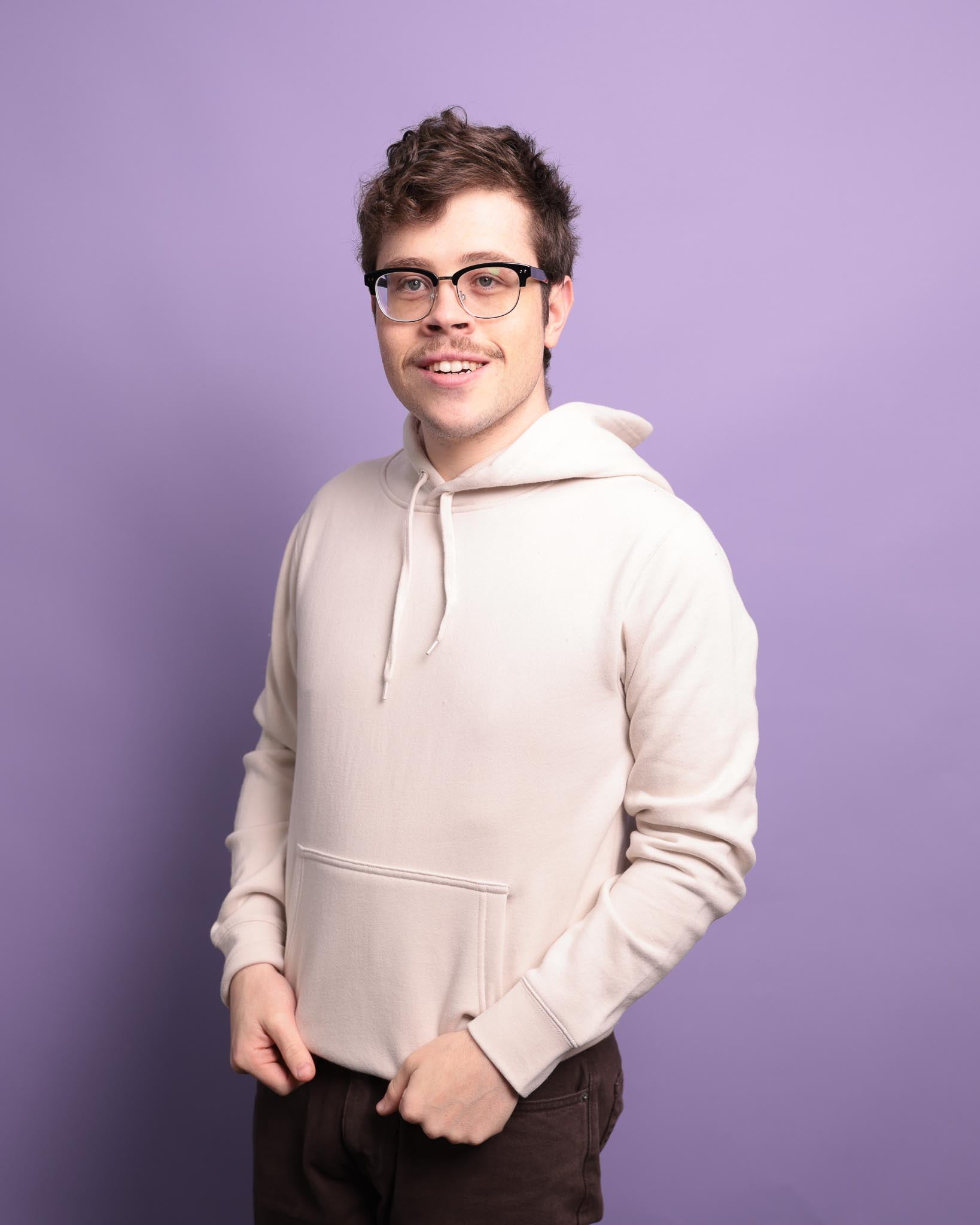 CUSTOM Men's Line Drawing Hoodie