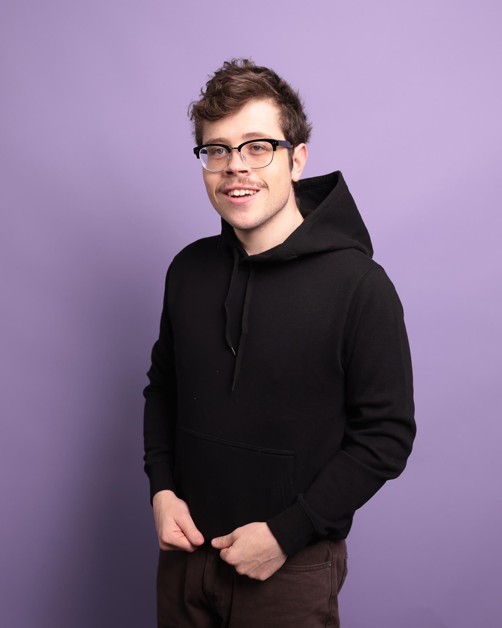 CUSTOM Men's Line Drawing Hoodie