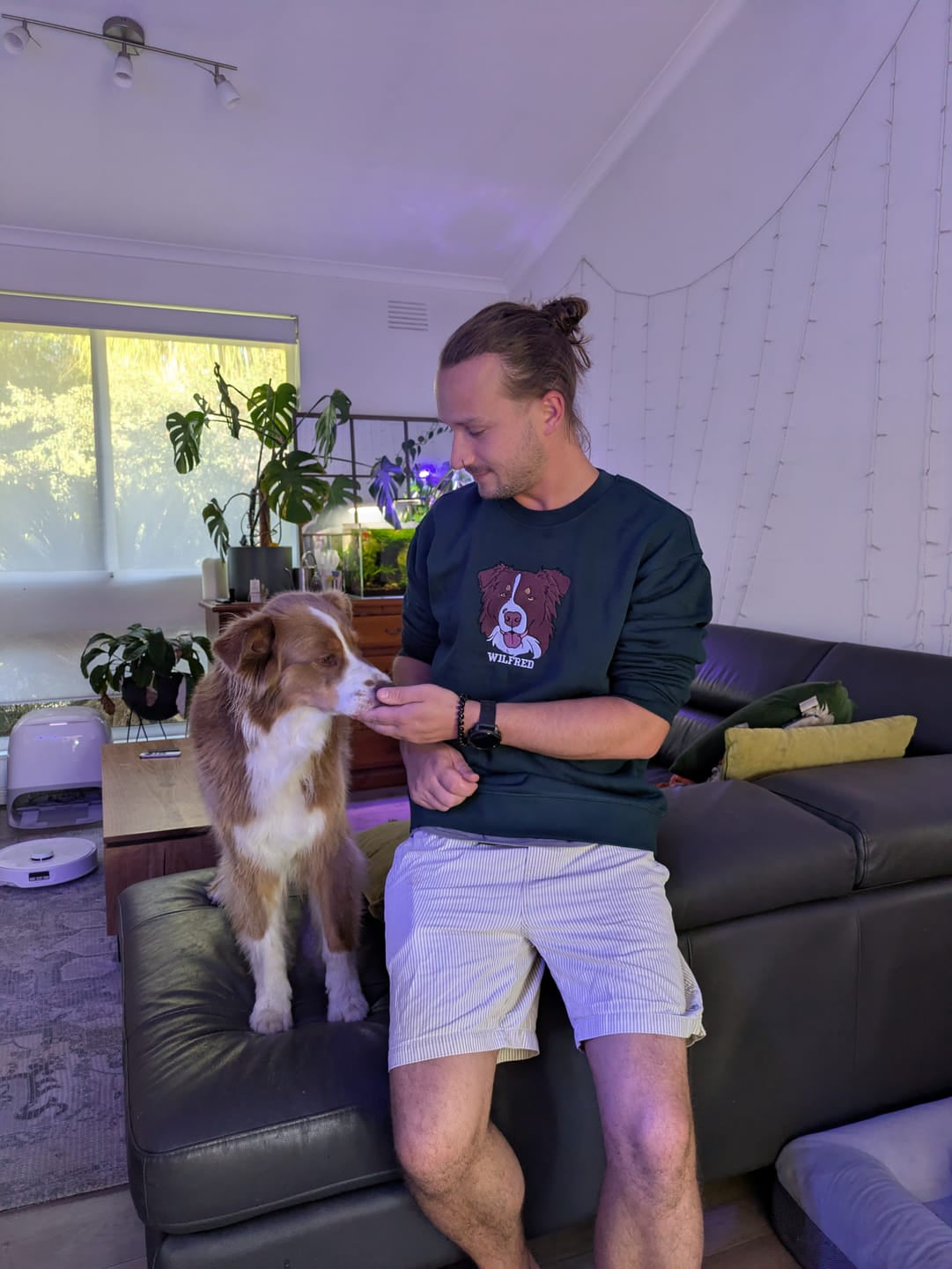 CUSTOM Men's Oversized Pet Crewneck