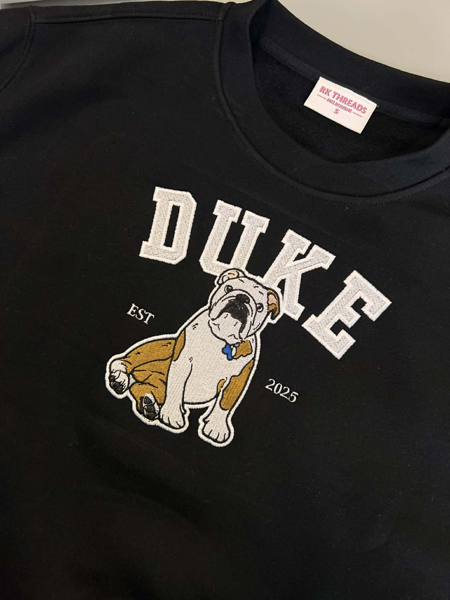 CUSTOM Women's COLLEGE STYLE Pet Crew