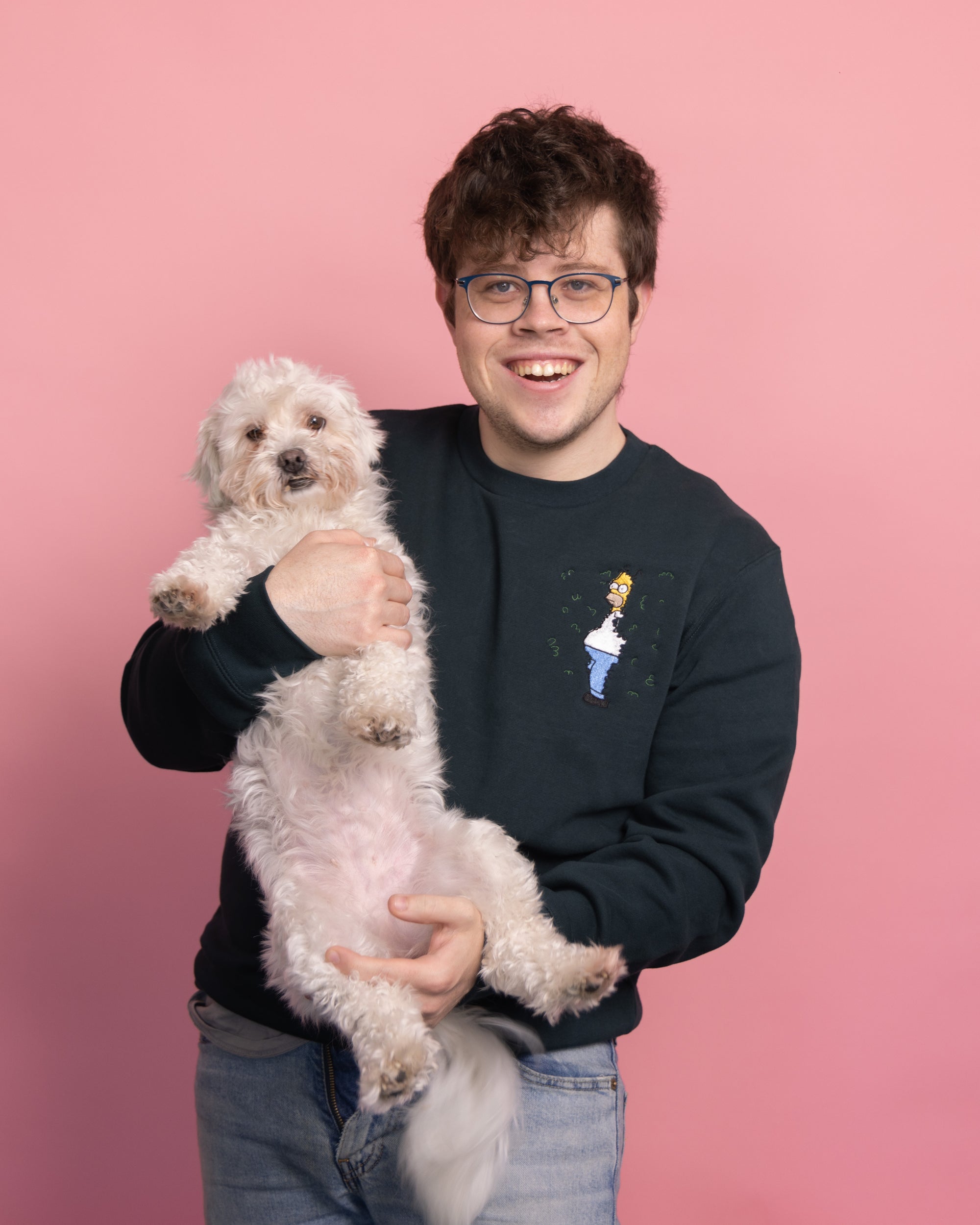 Homer In The Bush Crewneck